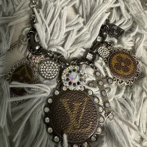Upcycled Louis Vuitton Necklace